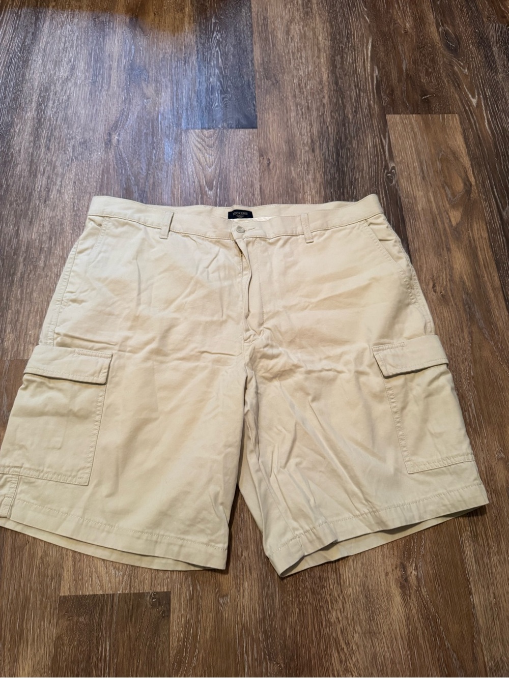 Men's Dockers Khaki Cargo Shorts - Classic Cotton Utility Style